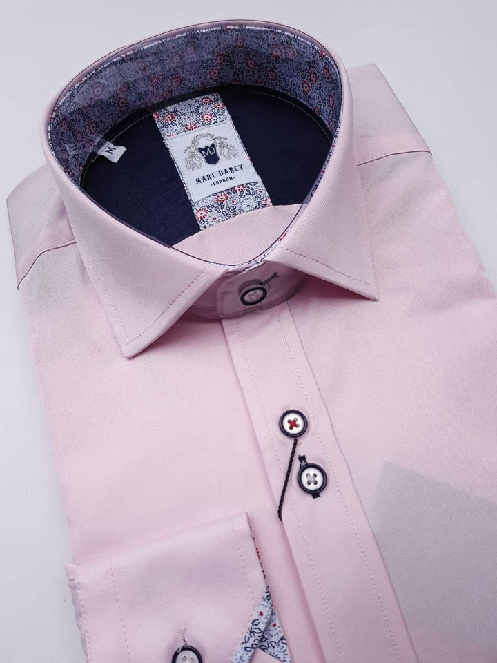 Marc Darcy Alfie Pink Long Sleeve Shirt - Shirts