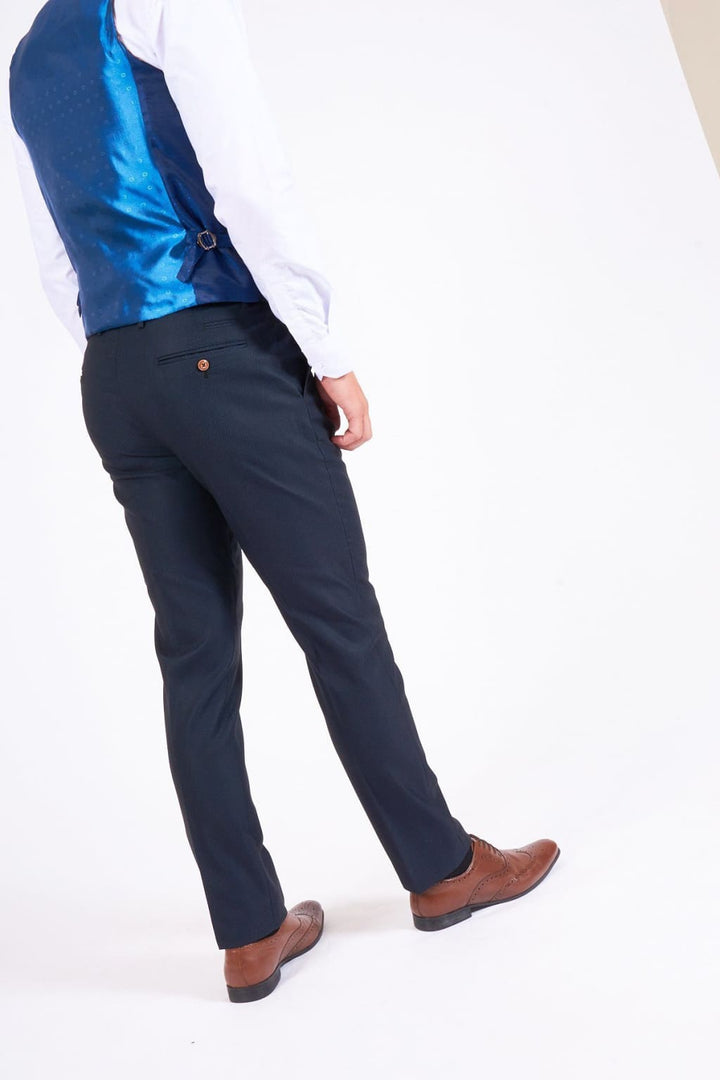Marc Darcy MAX Navy Blue Trousers