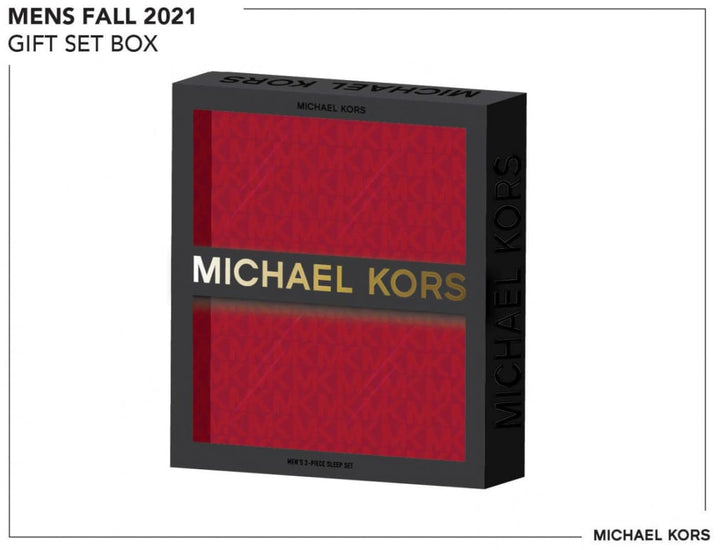Michael Kors Black Grey Metallic Pintuck Pant Loungewear Set - Loungewear