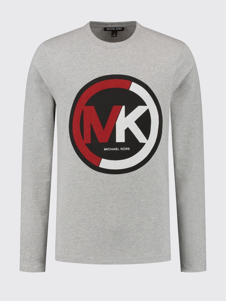 Michael Kors Grey Red Jersey MK Logo Loungewear Gift Set - Loungewear
