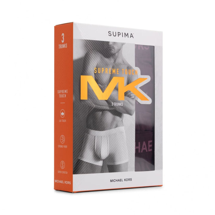 Michael-Kors Men’s 3-Pack Denim SF Fashion Boxer Brief Trunk - Underwear