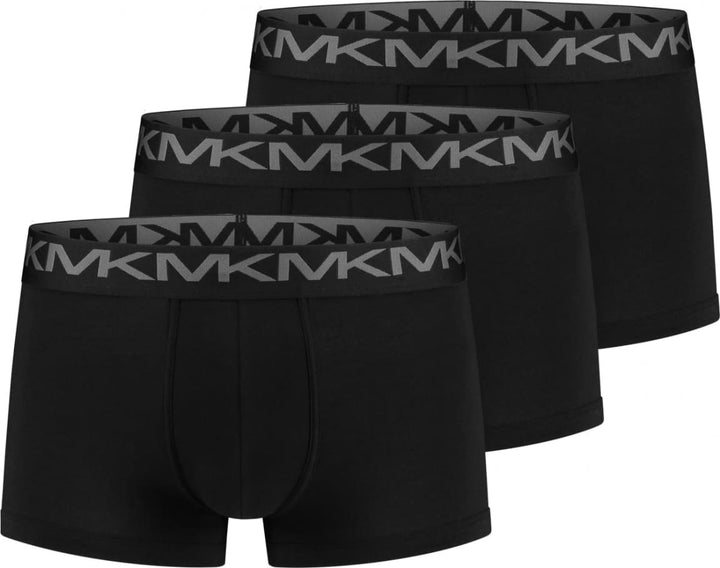Michael Kors Men’s 3-Pack SF Basic Trunk - Black / S - Underwear