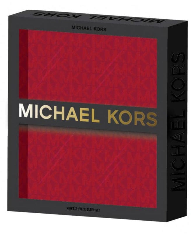 Michael Kors Midnight Metallic Logo Jersey Loungewear Set
