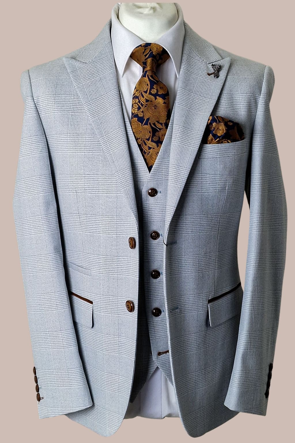 Paul Andrew Paul Andrew Mark Stone Men s 3 Piece Suit MENSWEARR paul-andrew-paul-andrew-mark-stone-men-s-3-piece-suit-menswearr