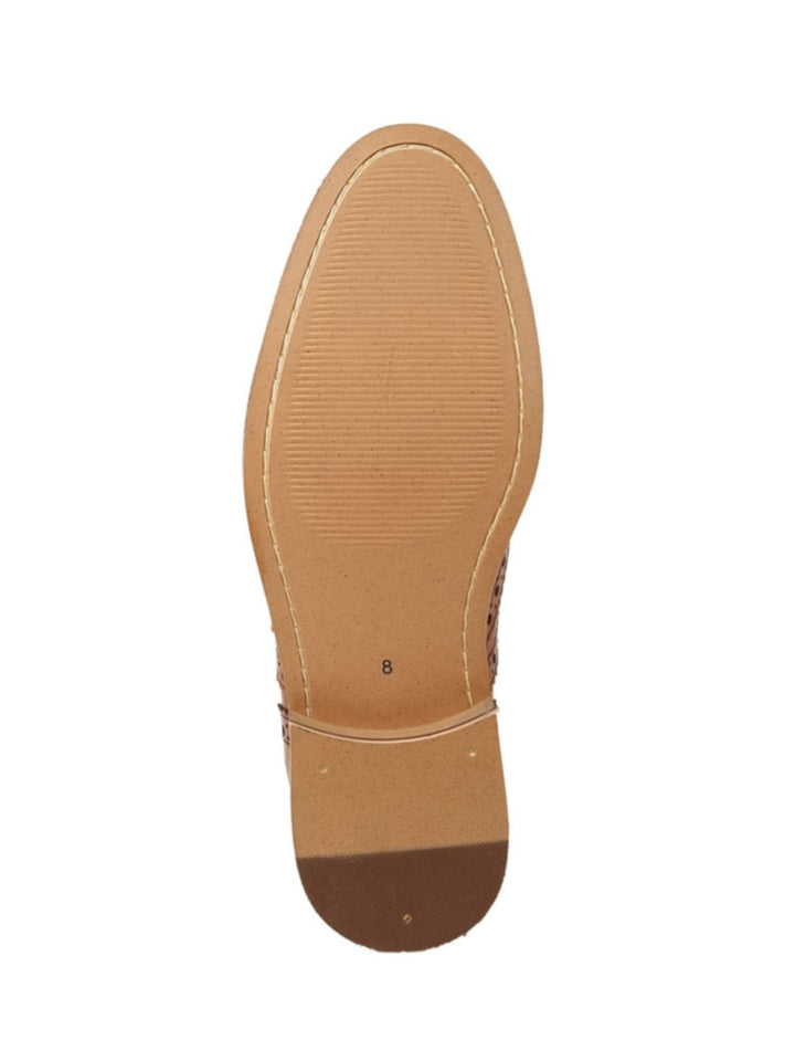 Roamers Oxford Tan Men’s Leather Shoes - Shoes