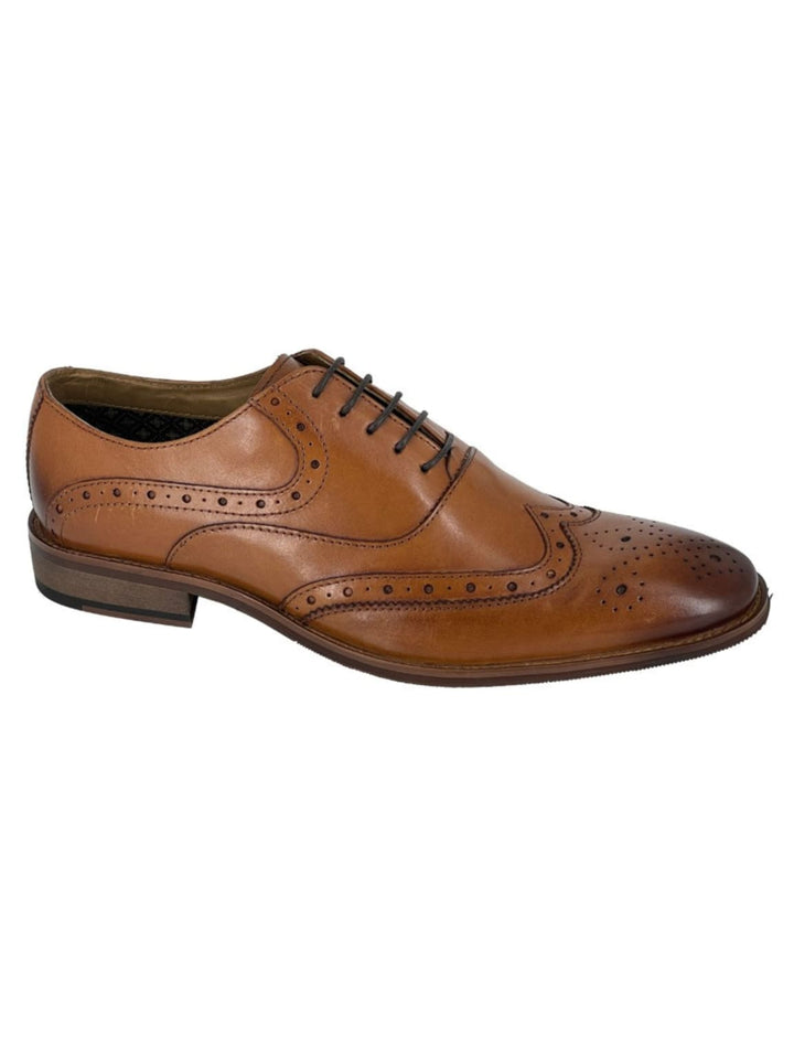 Roamers William Tan Brogue Shoes - UK6 | EU40 - Shoes