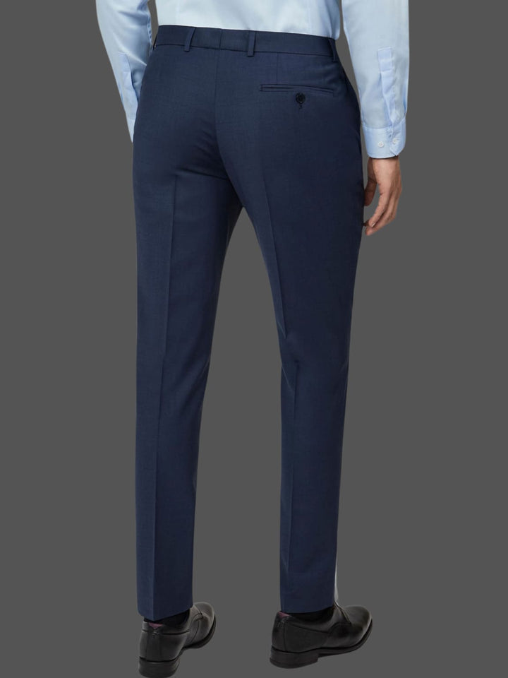 Ted Baker Panama Men’s Blue 3 Piece Slim Fit Suit - Suits