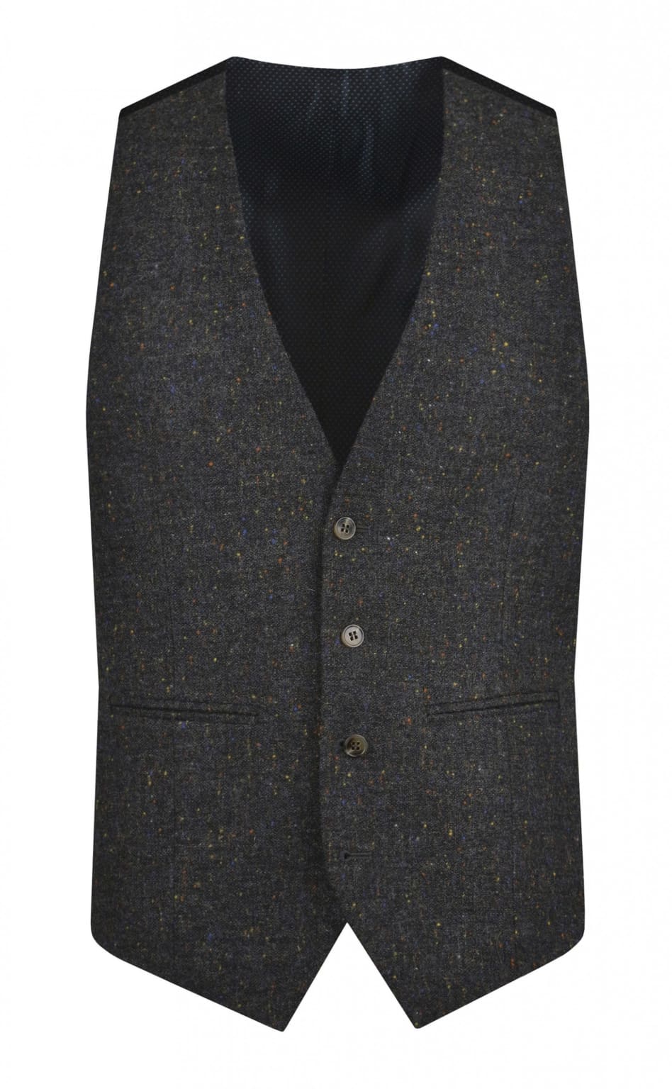 Torre Torre Colt Grey Plain Men's Waistcoat MENSWEARR