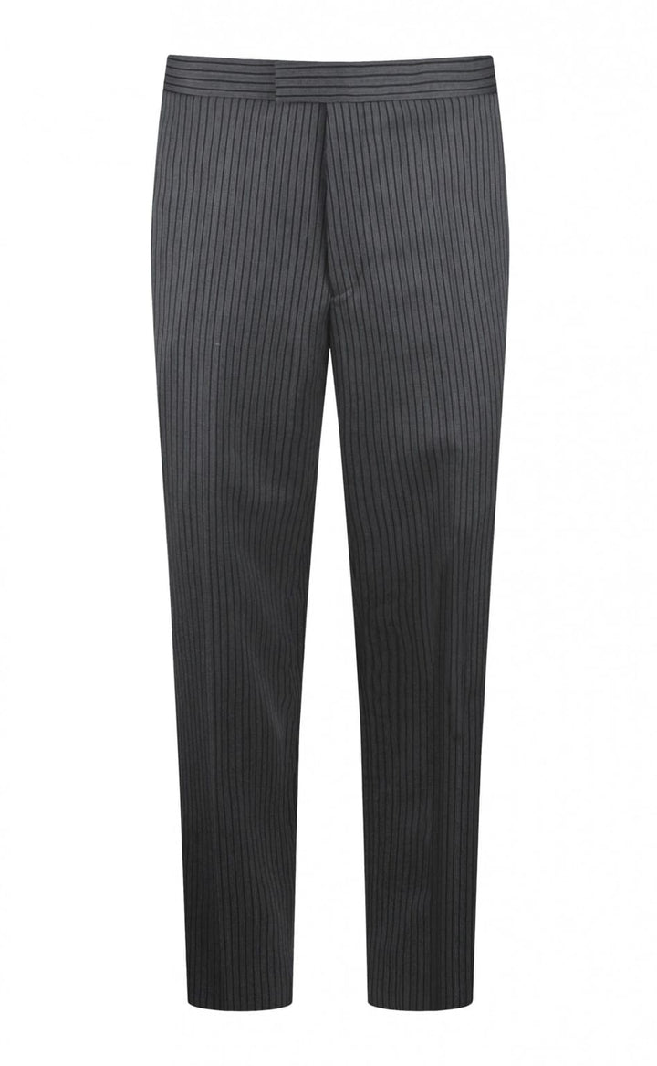 Torre Gaby Grey Stripes Men’s Trousers - 30S - Suit & Tailoring