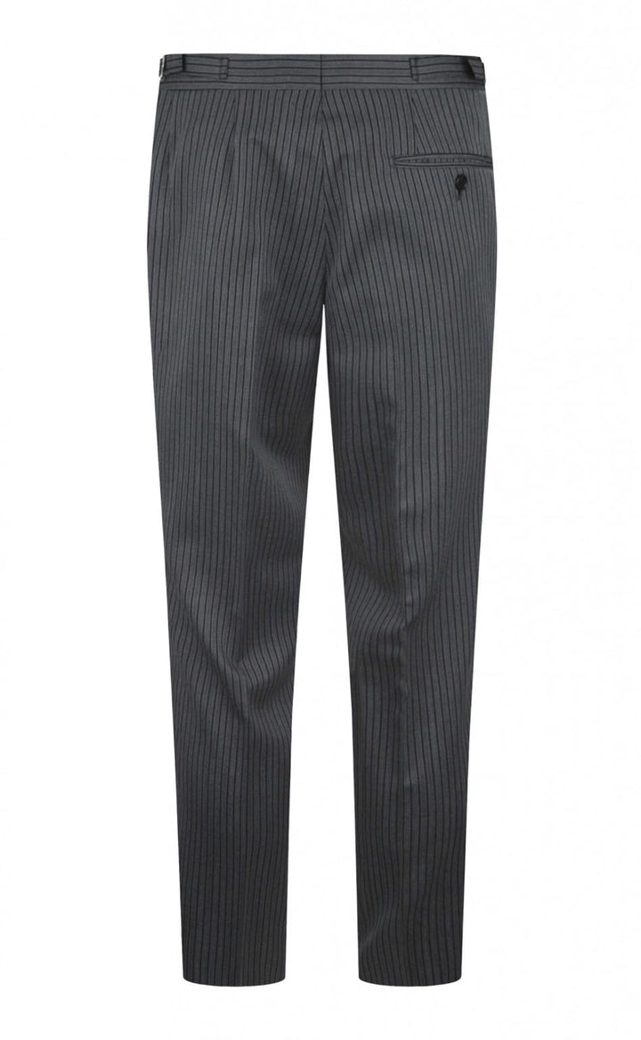 Torre Gaby Grey Stripes Men’s Trousers - Suit & Tailoring