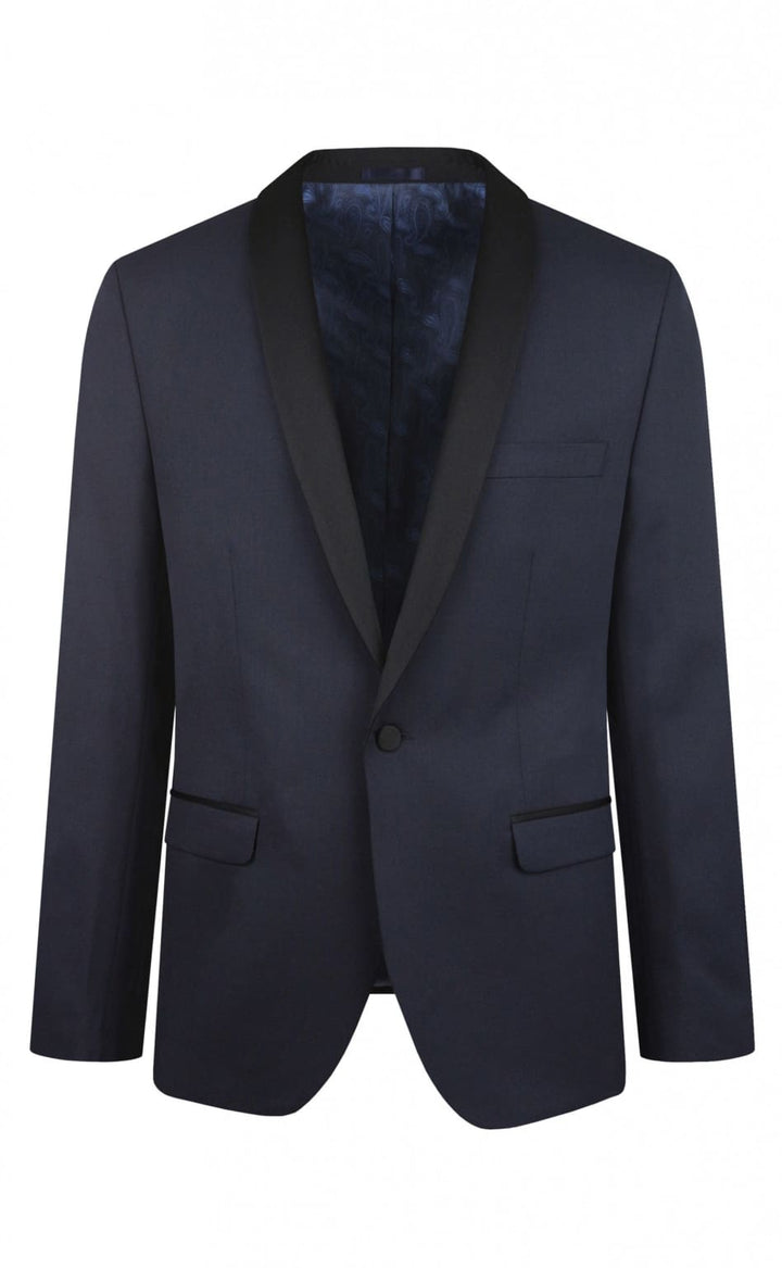 Torre Gareth Blue Men’s Jacket - 36S - Suit & Tailoring