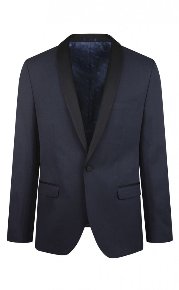 Torre Gareth Blue Men’s Jacket - 36S - Suit & Tailoring