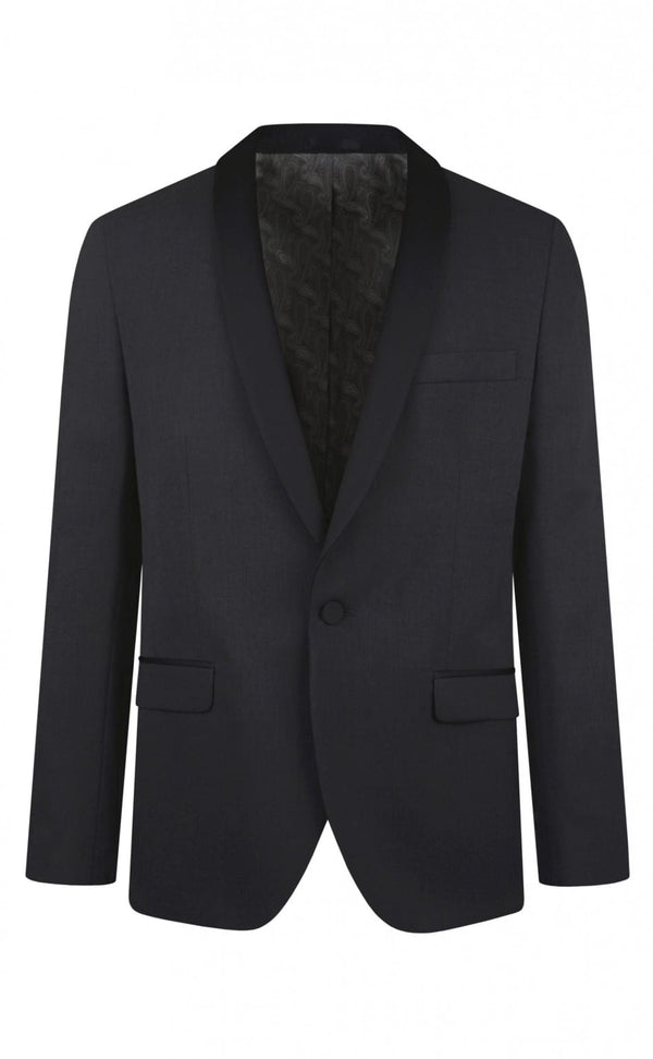 Torre Gareth Grey Men’s Jacket - 36S - Suit & Tailoring
