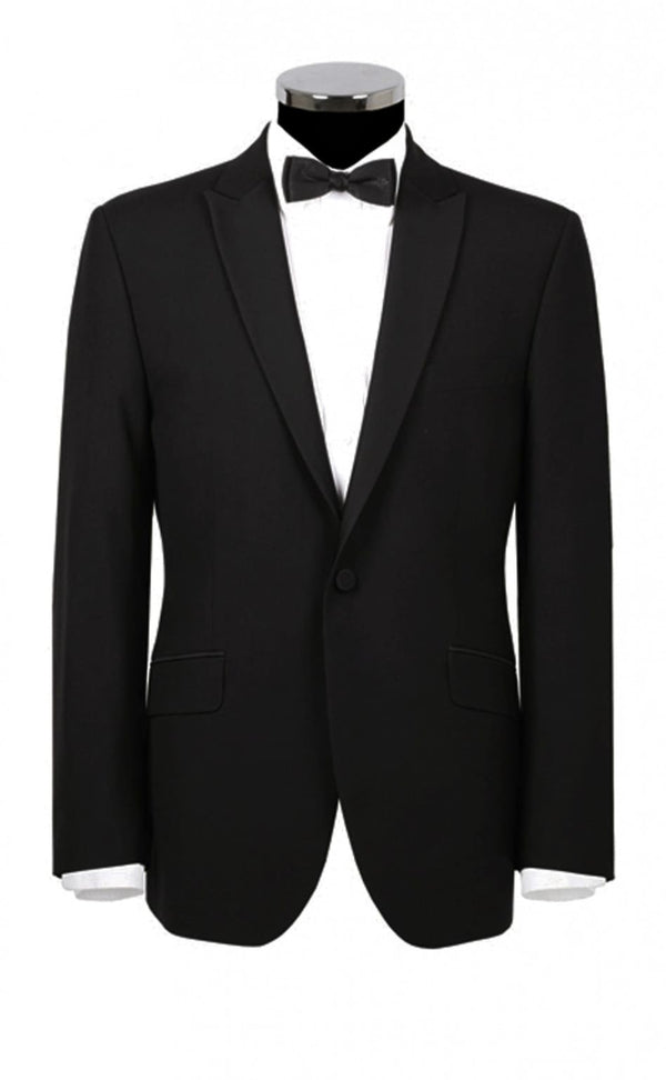 Torre Grissom Black Men’s Jacket - 36S - Suit & Tailoring