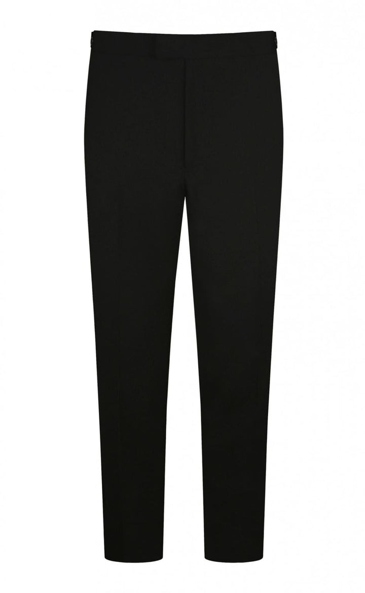 Torre Gwyneth Black Men’s Trouser - 30S - Suit & Tailoring