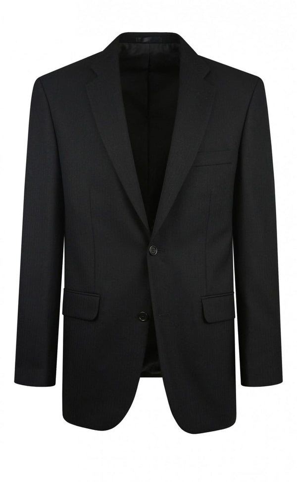 Torre Lounge Black Men’s Jacket - 36R - Suit & Tailoring